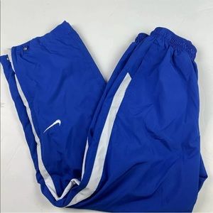 Nike Size Small Windbreaker Blue White Pants Track